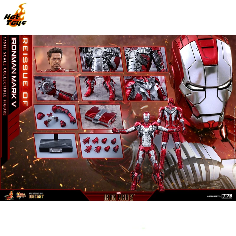 In Stock HOTTOYS HT 1/6 Iron Man MK5 Die-cast Alloy MMS400D18B Anime Action Figure Toy Gift Model Collection Hobby
In Stock HOTTOYS HT 1/6 Iron Man MK5 Die-cast Alloy MMS400D18B Anime Action Figure Toy Gift Model Collection Hobby