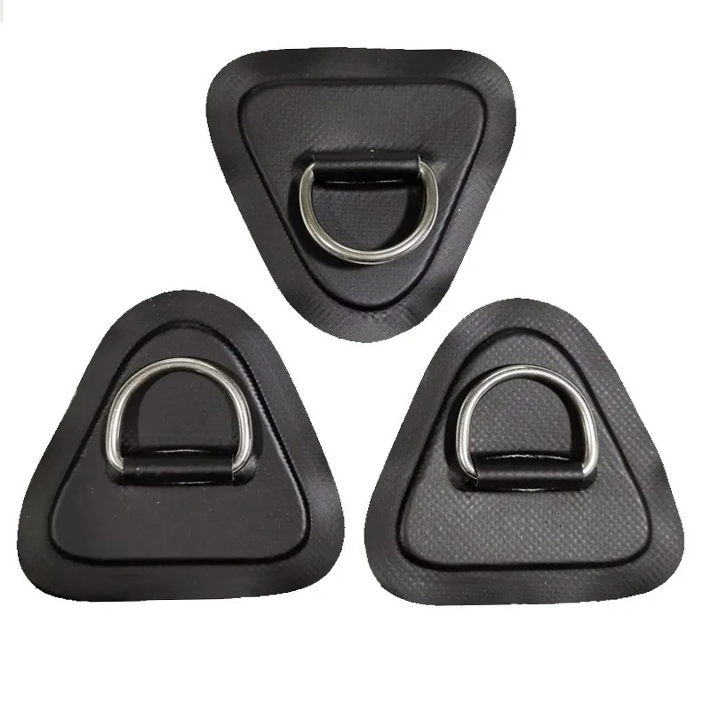 PVC Triangle Patch Set For Inflatable Boats Rafts Kayaks With Stainless Steel DRing Black/White/Blue/Green 9cm Boat Accessories
PVC Triangle Patch Set For Inflatable Boats Rafts Kayaks With Stainless Steel DRing Black/White/Blue/Green 9cm Boat Accessories
