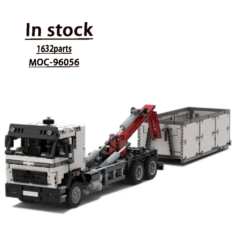 MOC-96056 Container Crane Hook Loader Splicing Assembly Building Blocks • 1632 Parts Kids Birthday Building Blocks Toy
MOC-96056 Container Crane Hook Loader Splicing Assembly Building Blocks • 1632 Parts Kids Birthday Building Blocks Toy