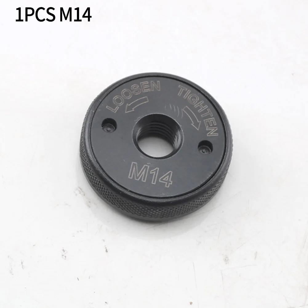 Flange Lock Nut Factory Workshop 14mm 1PCS 46mm Accessories Black M14 Quick Change Quick Release Replacement Tool
Flange Lock Nut Factory Workshop 14mm 1PCS 46mm Accessories Black M14 Quick Change Quick Release Replacement Tool