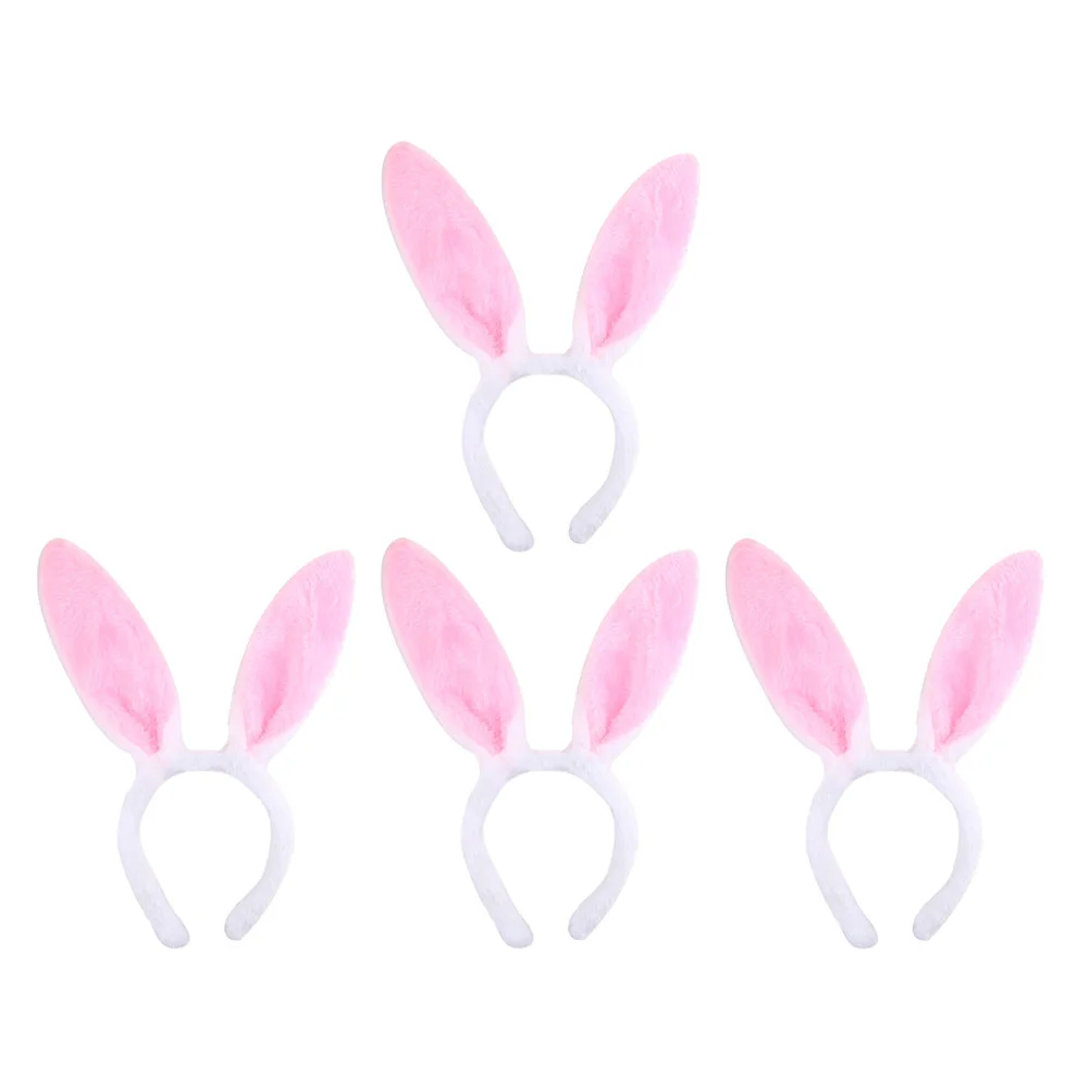 

Bunny Ear Headband Rabbit Ears Plush Girls Easter Headbands Headwear Hair Accessories Decorative Hoops Clips