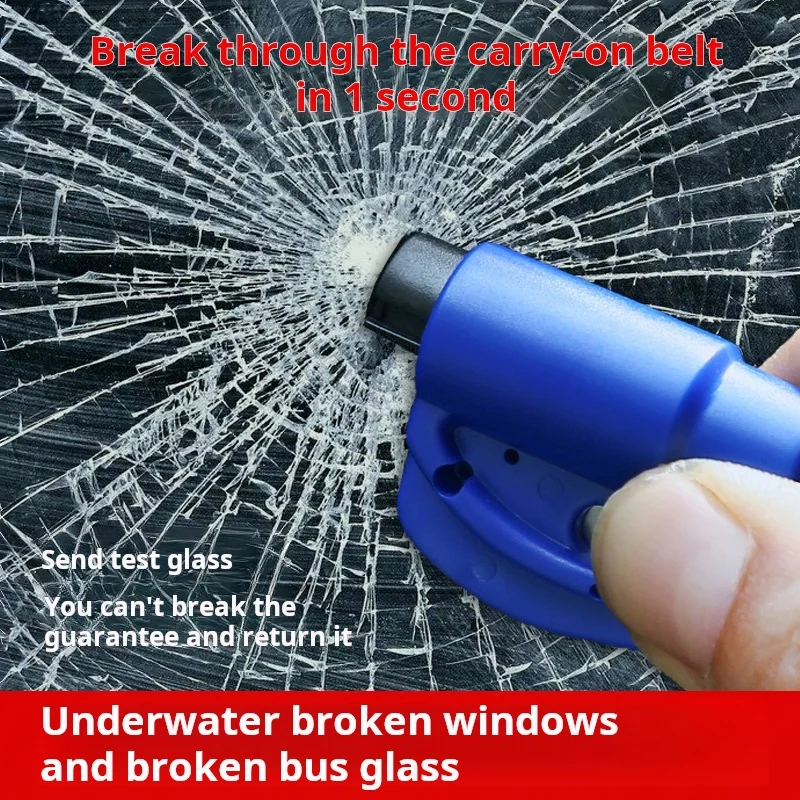 Car window breaker, multi-functional safety hammer for vehicles, vehicle mounted escape hammer, portable glass smashing hammer
Car window breaker, multi-functional safety hammer for vehicles, vehicle mounted escape hammer, portable glass smashing hammer