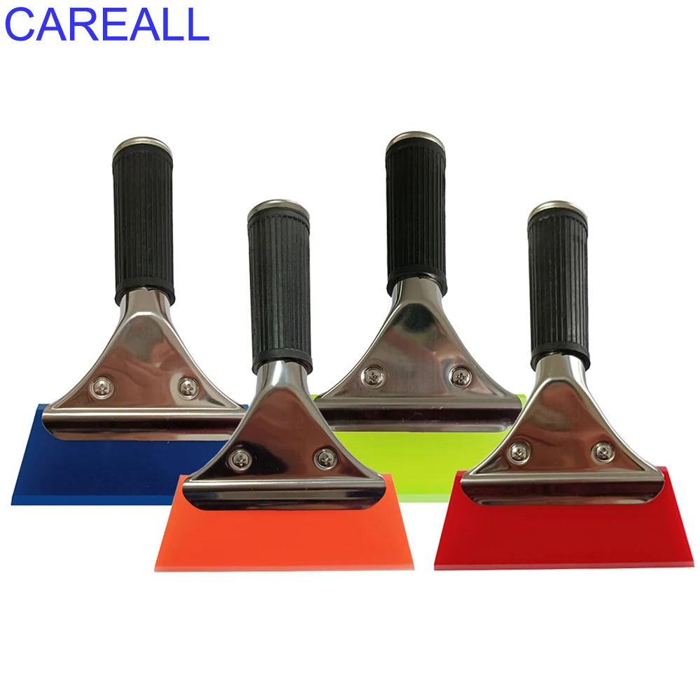 

CAREALL Handle Soft Silicone Squeegee Car Tinting Tool Auto Cleaning Windscreen Water Wiper Window Film Tint Tools Glass Scraper