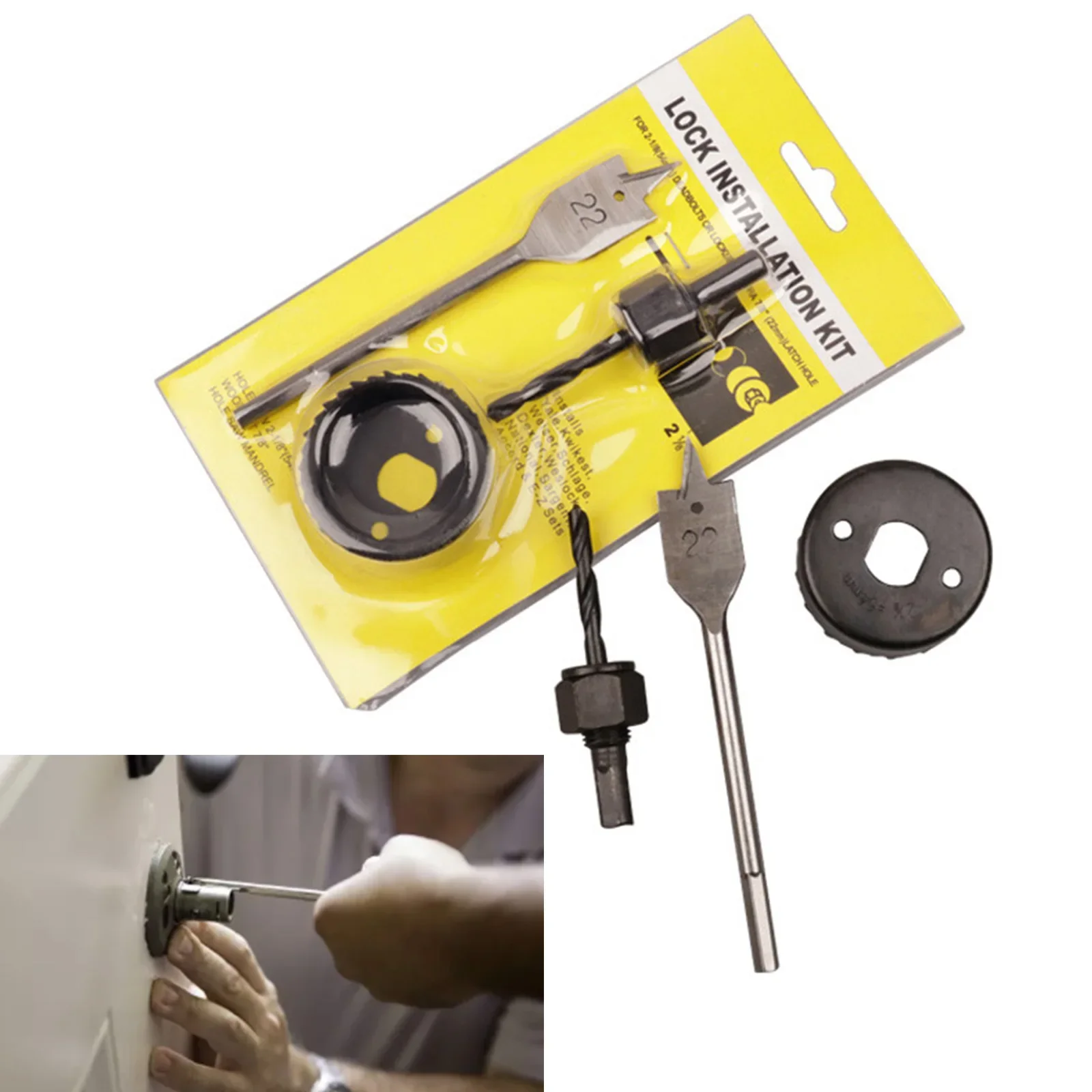 3 Piece Woodworking Hole Opener Woodworking Tools Drill Bits Woodworking Drywall Reamer Set
3 Piece Woodworking Hole Opener Woodworking Tools Drill Bits Woodworking Drywall Reamer Set