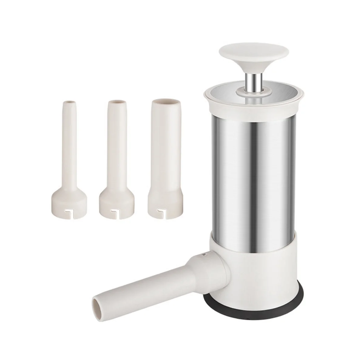 Stainless Steel Sausage Meat Stuffer Horizontal Sausage Maker Homemade Kitchen Meat Sausage Maker Tool Sausage Filler
Stainless Steel Sausage Meat Stuffer Horizontal Sausage Maker Homemade Kitchen Meat Sausage Maker Tool Sausage Filler