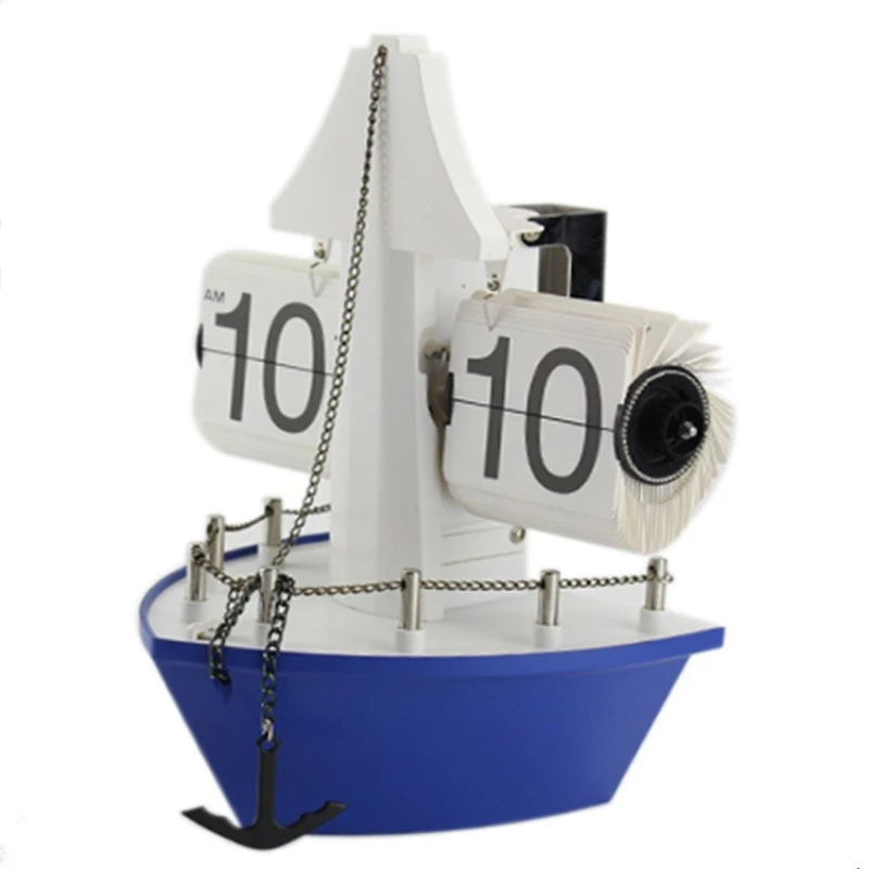 Decor Silent Quartz Living Room Boat Household Metal Vintage Sailing Artwork Cheap Desk & Table Sailboat-shaped alarm clock
Decor Silent Quartz Living Room Boat Household Metal Vintage Sailing Artwork Cheap Desk & Table Sailboat-shaped alarm clock