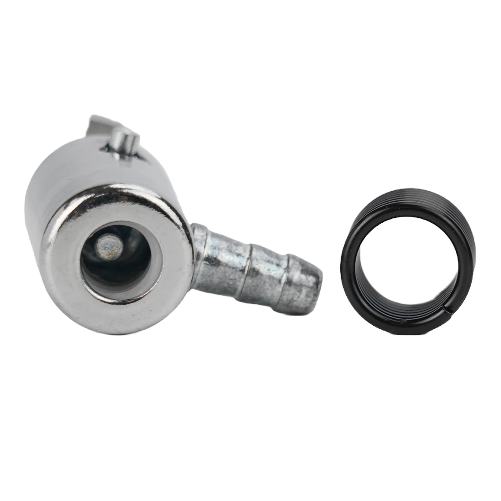 Connector Inflator Pump Adapter W/ Spring Silver 6mm Air Tire Chuck Hose Valve Metal Parts High Quality Hot Sales
Connector Inflator Pump Adapter W/ Spring Silver 6mm Air Tire Chuck Hose Valve Metal Parts High Quality Hot Sales
