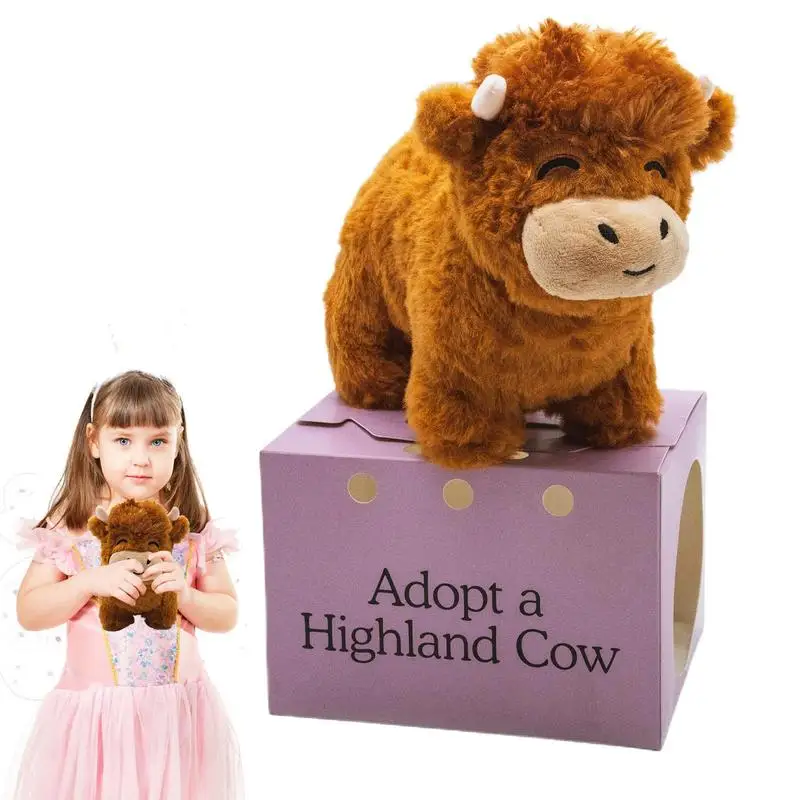Fluffy Highland Cow Soft Toy Gift Brown Highland Cow Stuffed Animal Plush Toy Highland Cattle Plush Stuffed 7.87inch Fluffy Bull
Fluffy Highland Cow Soft Toy Gift Brown Highland Cow Stuffed Animal Plush Toy Highland Cattle Plush Stuffed 7.87inch Fluffy Bull