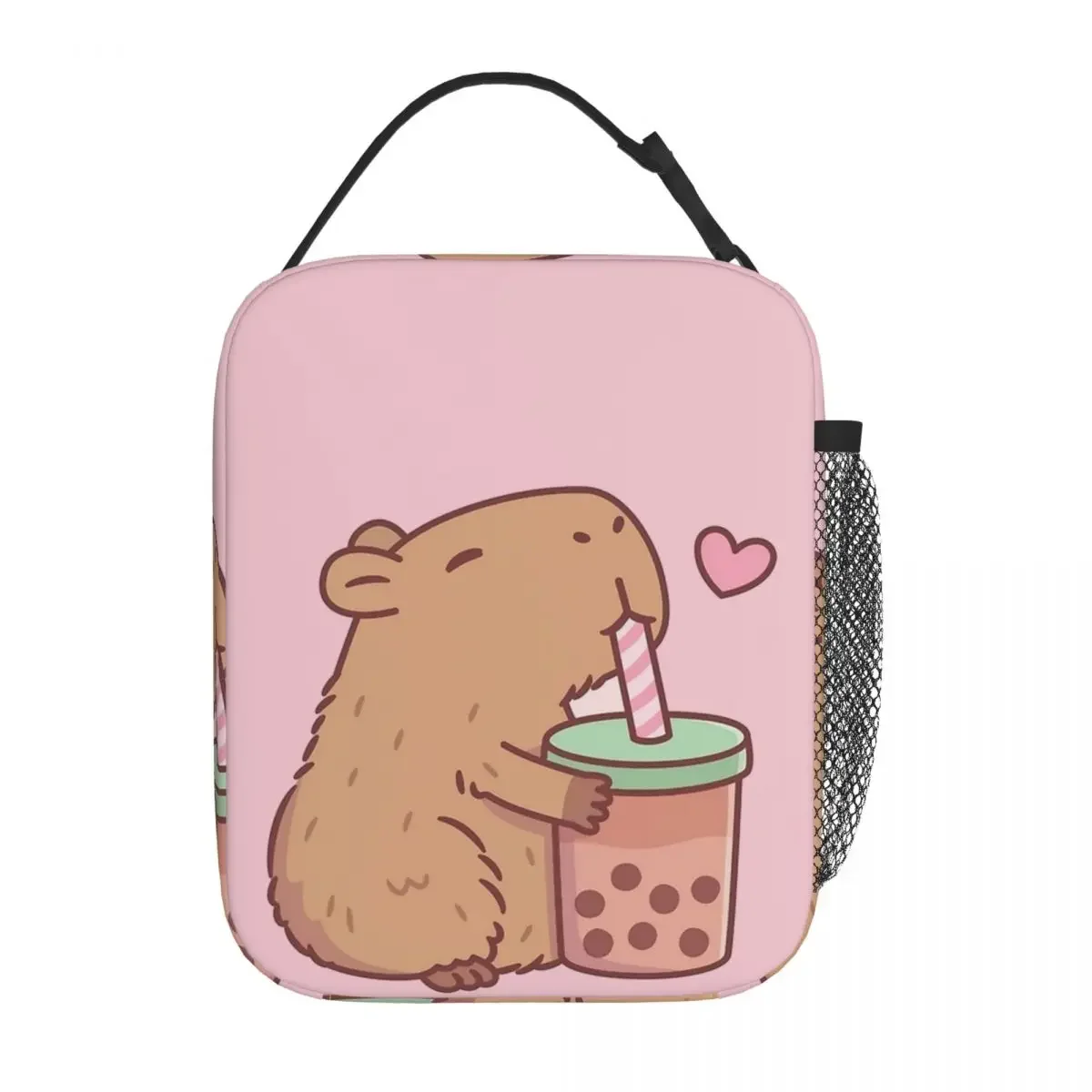 Cute Capybara Loves Bubble Tea Thermal Insulated Lunch Bag for Travel Portable Food Bag Container Cooler Thermal Lunch Boxes
Cute Capybara Loves Bubble Tea Thermal Insulated Lunch Bag for Travel Portable Food Bag Container Cooler Thermal Lunch Boxes