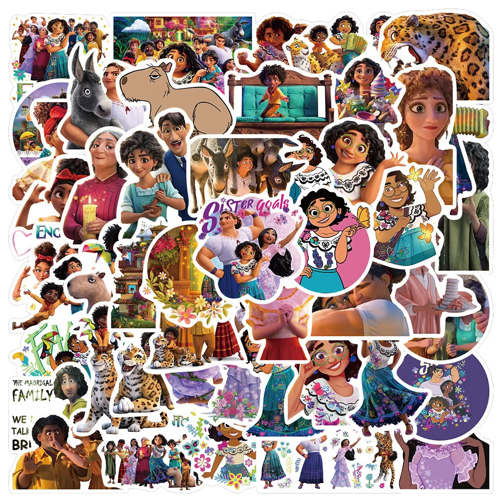 10/30/50pcs Disney Cartoon Encanto Graffiti Stickers for Kids Toys Waterproof DIY Skateboard Phone Case Laptop Cute Decals Gift
10/30/50pcs Disney Cartoon Encanto Graffiti Stickers for Kids Toys Waterproof DIY Skateboard Phone Case Laptop Cute Decals Gift