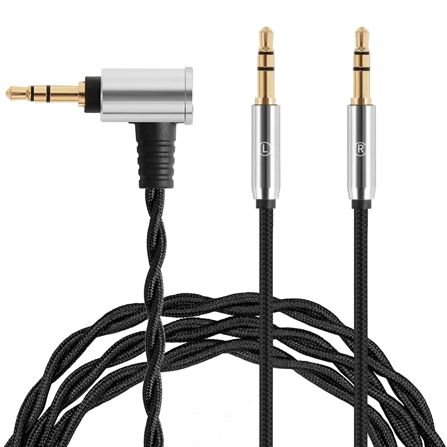 4.4mm 2.5mm BALANCED Headphone Cable for Beyerdynamic T1Ⅱ & T5PⅡ& T5PⅢ Replacement Audio Cable Cord 4.4mm 2.5mm BALANCED Headphone Cable for Beyerdynamic T1Ⅱ & T5PⅡ& T5PⅢ Replacement Audio Cable Cord