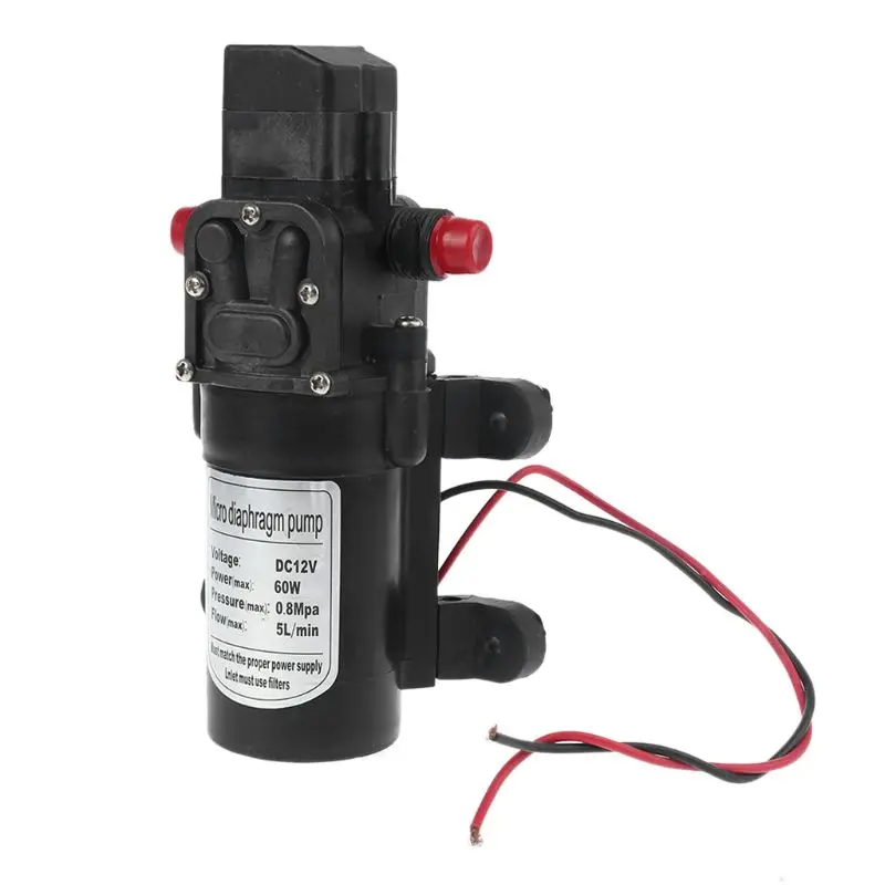 NEW for DC 5L/min 60W Micro Car Diaphragm High Pressure Water Pump Automatic Swi
NEW for DC 5L/min 60W Micro Car Diaphragm High Pressure Water Pump Automatic Swi