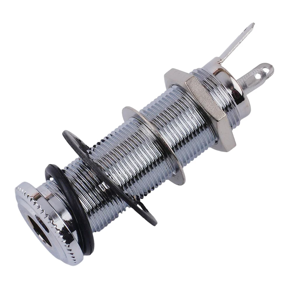 Electric Guitar Bass Parts 6.35mm Stereo Output Input 1/4 Inch Jack Socket Plug Stringed Instruments Parts Accessories
Electric Guitar Bass Parts 6.35mm Stereo Output Input 1/4 Inch Jack Socket Plug Stringed Instruments Parts Accessories