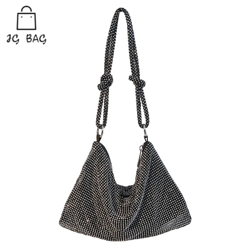 New Women Diamond Handbag Knotted Water Full Dinner Handmade Embedding Underarm Banquet wonderful different fine Show style
New Women Diamond Handbag Knotted Water Full Dinner Handmade Embedding Underarm Banquet wonderful different fine Show style