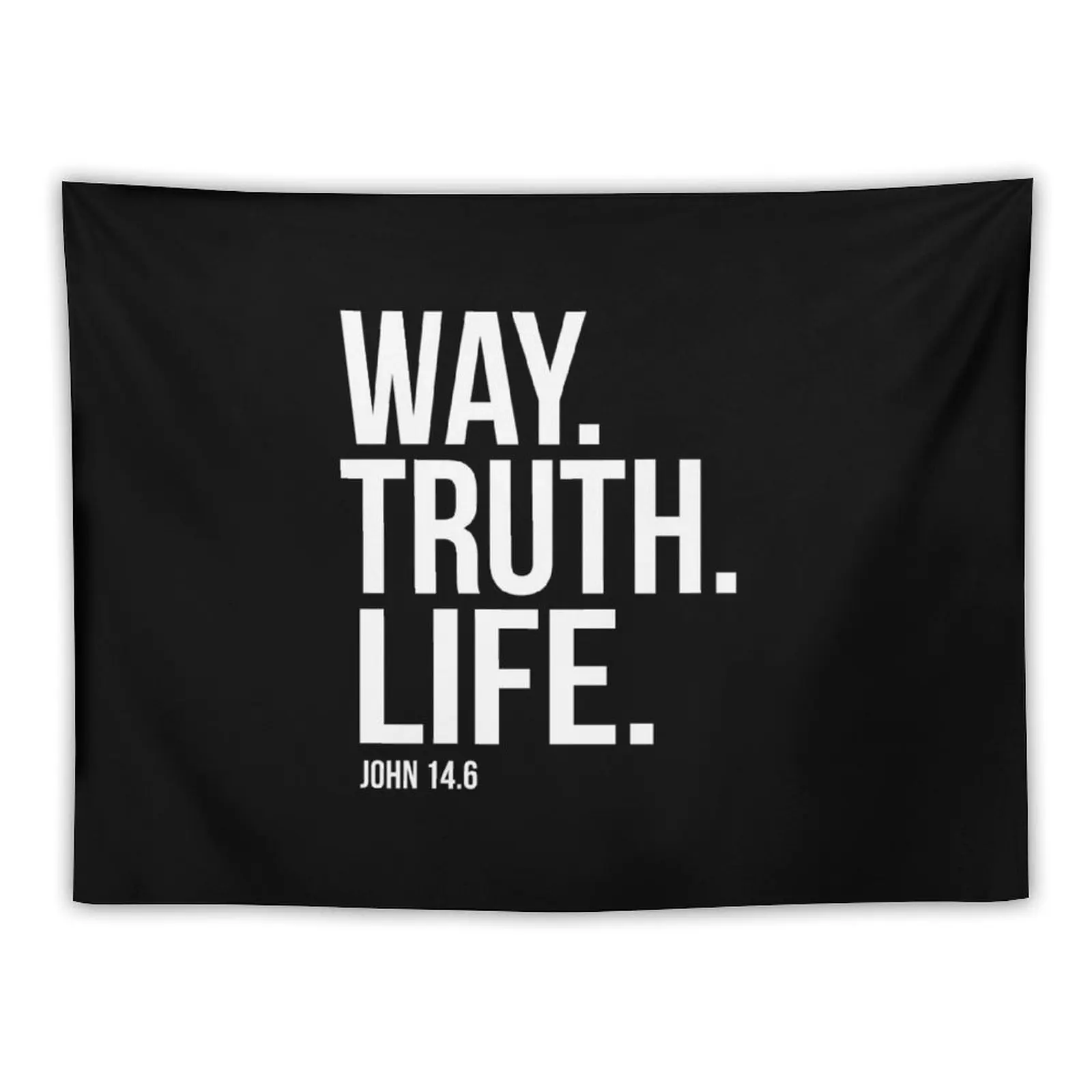 Way Truth Life John 14:6 Bible Scripture Verse Christian Gift Tapestry Wall Coverings Room Decoration Korean Style Tapestry
Way Truth Life John 14:6 Bible Scripture Verse Christian Gift Tapestry Wall Coverings Room Decoration Korean Style Tapestry