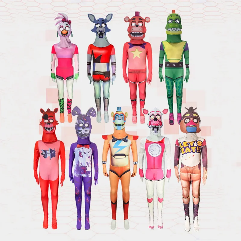 Детский костюм для косплея «пять ночей Фредди»
Детский костюм для косплея «пять ночей Фредди»