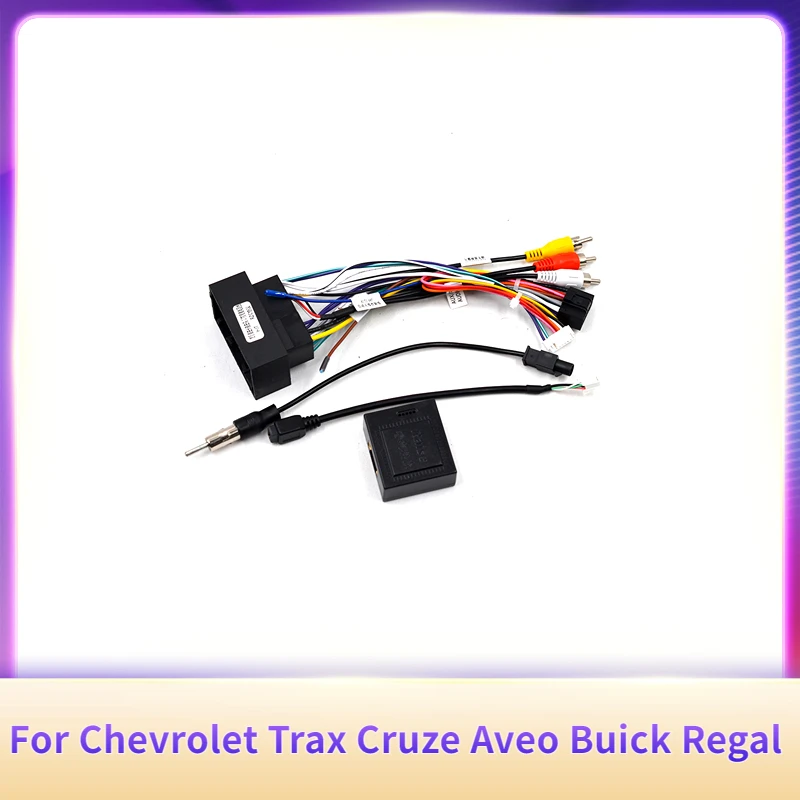 Car Media Android Radio Player 16Pin Wire Harness With Canbus Box For Chevrolet Trax Cruze Aveo Buick Regal Power Cable
Car Media Android Radio Player 16Pin Wire Harness With Canbus Box For Chevrolet Trax Cruze Aveo Buick Regal Power Cable