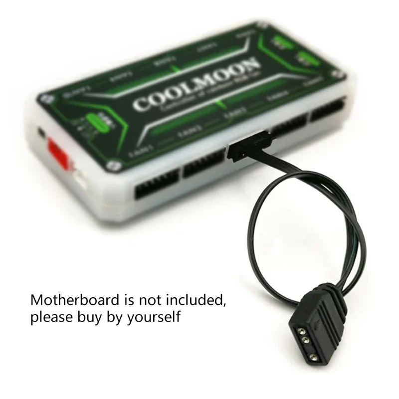 Coolmoon Adapter Cable 5v 3pin To 4pin 6pin Adapter Cable Dedicated for Cool Moon Controller Adapter Cable
Coolmoon Adapter Cable 5v 3pin To 4pin 6pin Adapter Cable Dedicated for Cool Moon Controller Adapter Cable