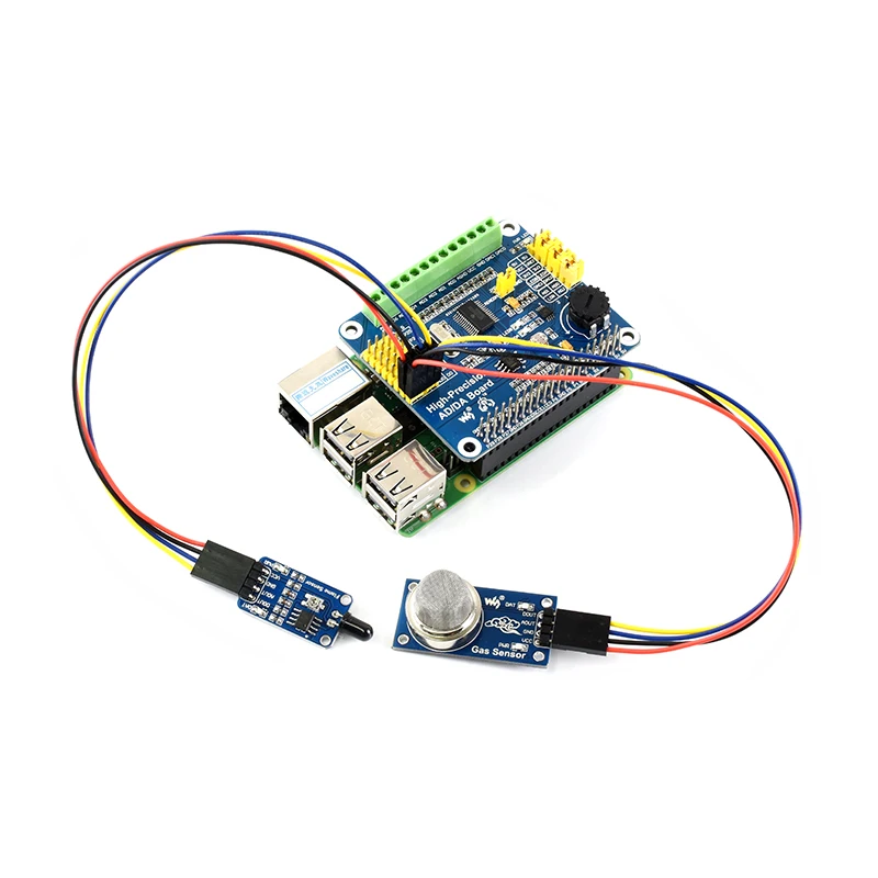 For 3B+/4B high-precision AD/DA digital/analog module for expansion board DAC8552
For 3B+/4B high-precision AD/DA digital/analog module for expansion board DAC8552