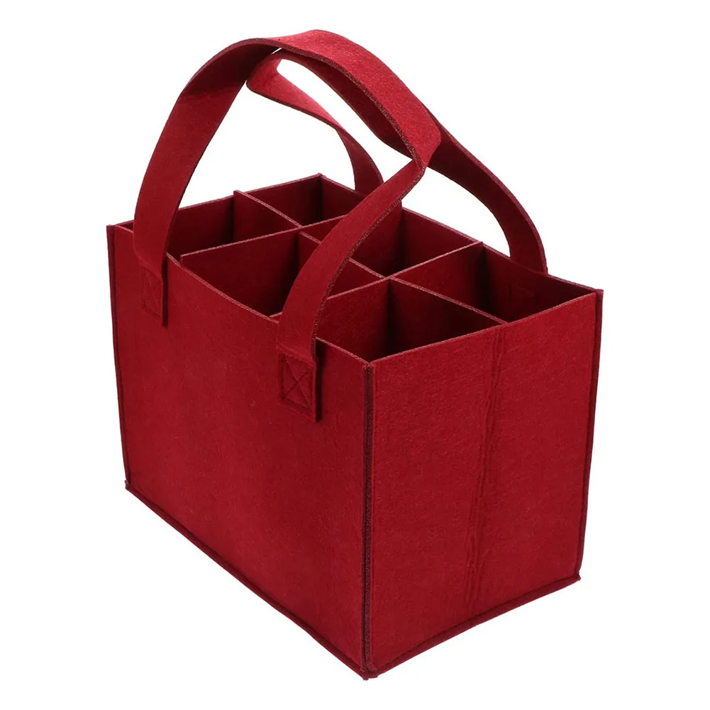 Compact and Bottle Carrier Bag Protects 6 Bottles Easy to Fold and Store Perfect for Beer Wine and More Red
Compact and Bottle Carrier Bag Protects 6 Bottles Easy to Fold and Store Perfect for Beer Wine and More Red