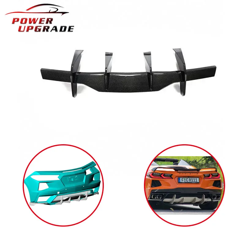 C8 Rear Diffuser For Chevrolet Corvette C8 2-Door Targa Top Coupe Power upgrade Style Carbon Fiber
C8 Rear Diffuser For Chevrolet Corvette C8 2-Door Targa Top Coupe Power upgrade Style Carbon Fiber