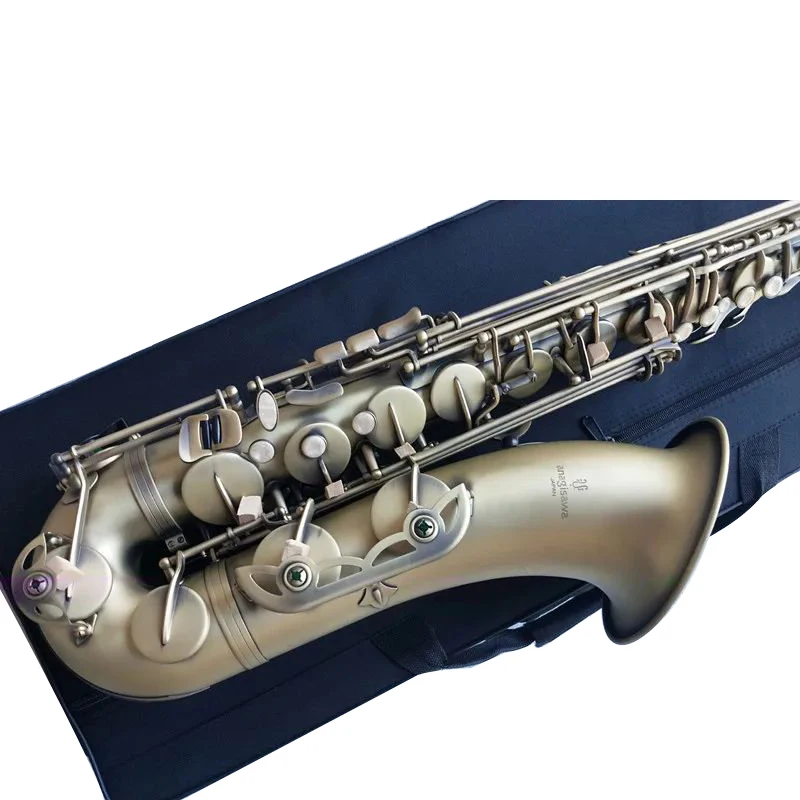 

Brand Tenor Saxophone T-901Sax B flat tenor saxophone playing paragraph Music &case. Mouthpiecepro fessionally