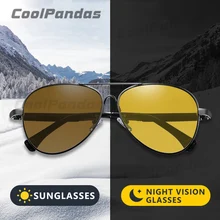 2022 New Trend Pilot Memory Titanium Photochromic Men Sunglasses Polarized Day Night Vision Glasses Women Eyewear Oculos de sol
2022 New Trend Pilot Memory Titanium Photochromic Men Sunglasses Polarized Day Night Vision Glasses Women Eyewear Oculos de sol