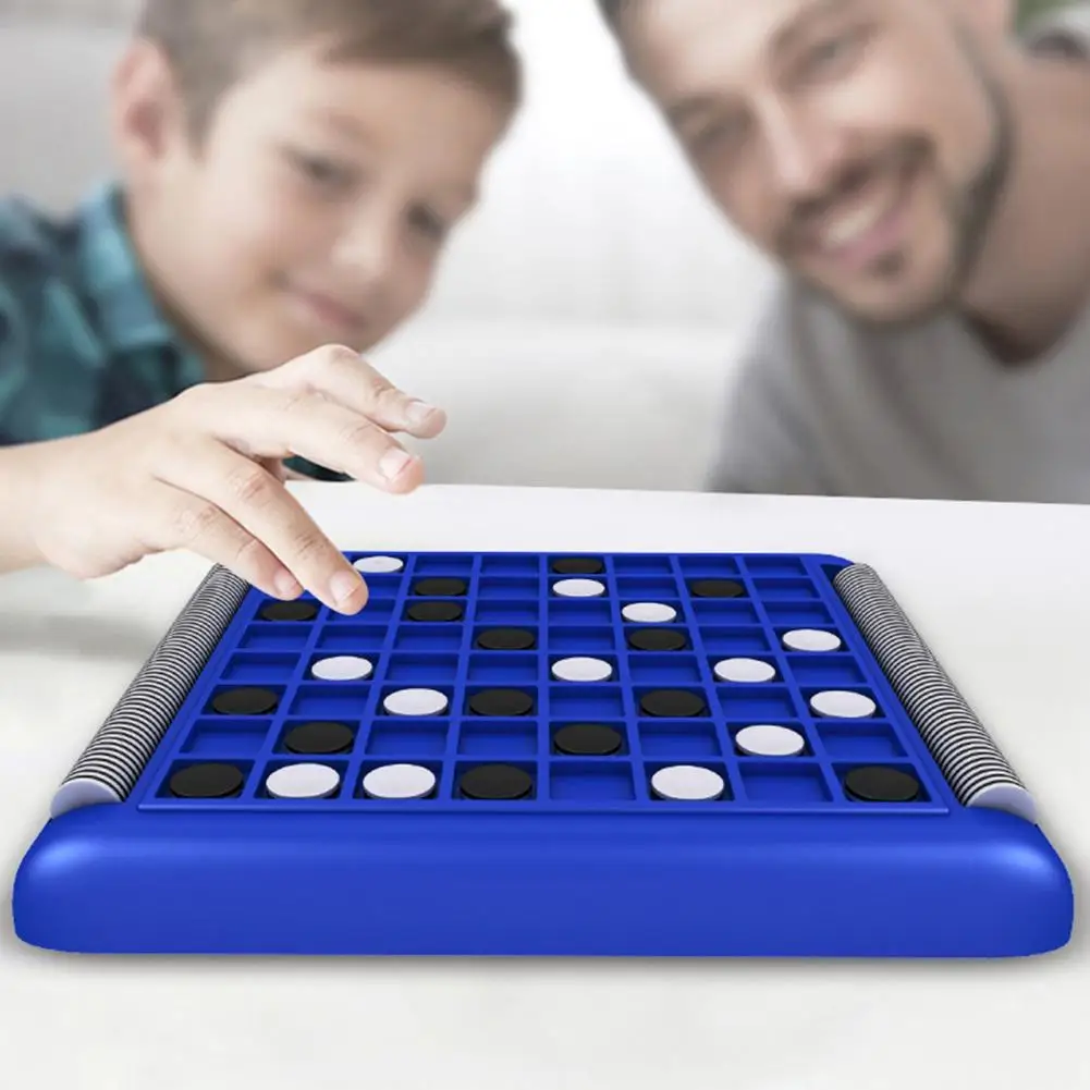 Reversi Chess Burrs-free Board Game Kids Toy Thinking Ability Useful Reversi Strategy Board Game Party toys Educational Toys
Reversi Chess Burrs-free Board Game Kids Toy Thinking Ability Useful Reversi Strategy Board Game Party toys Educational Toys