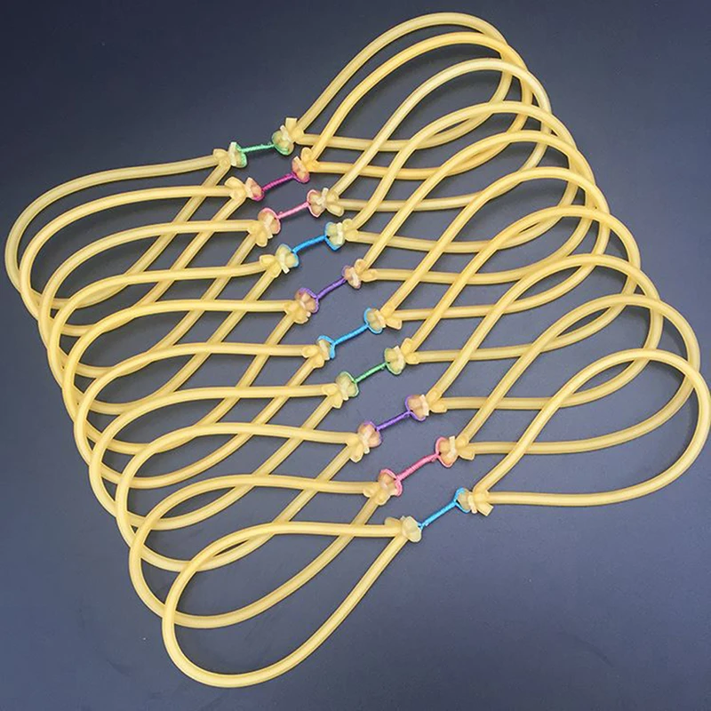 

Эластичная резиновая лента для рыбалки, рогатки, катапульты, 10 шт.