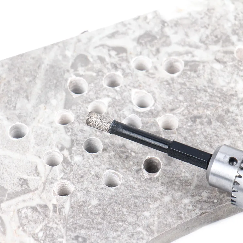 Ceramic Tile And Glass 6/8/10/12 / 14mm Multi purpose Diamond Drill Bits for Marble Ceramic Tile 6/8/10/12/14mm Sizes
Ceramic Tile And Glass 6/8/10/12 / 14mm Multi purpose Diamond Drill Bits for Marble Ceramic Tile 6/8/10/12/14mm Sizes