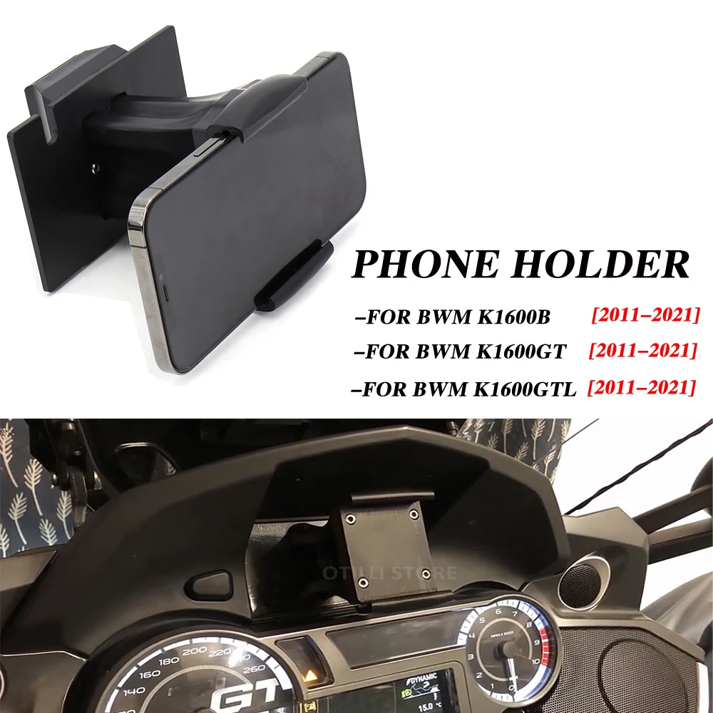 Motorcycle Navigation Bracket Phone Holder USB Charging Mount Stand For BMW K1600GTL K1600GT 2011-2021 2019 2018 2017 2016 2015
Motorcycle Navigation Bracket Phone Holder USB Charging Mount Stand For BMW K1600GTL K1600GT 2011-2021 2019 2018 2017 2016 2015
