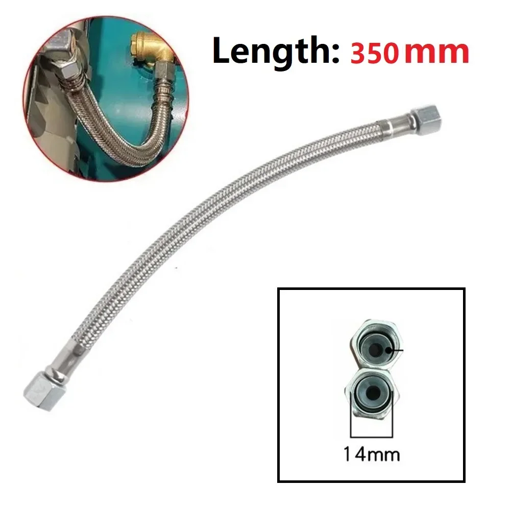 Air Compressor Flexible Hose 350mm Air Pump Stainless Steel Check Valve Connecting Pipe For Oil-Free Air Compressor Tube
Air Compressor Flexible Hose 350mm Air Pump Stainless Steel Check Valve Connecting Pipe For Oil-Free Air Compressor Tube