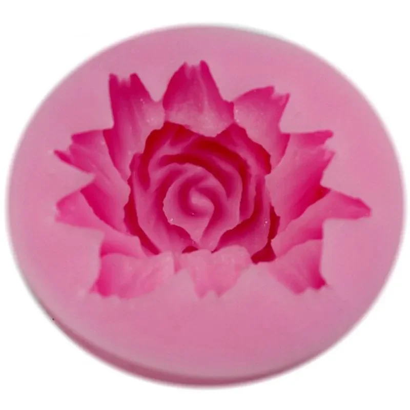 

Soap Making Handmade 3D Fondant Silicone Mold Mould Rose Flower Shape Cake Baking Cookies Jelly Form Chocolate Soap Sugar Mold