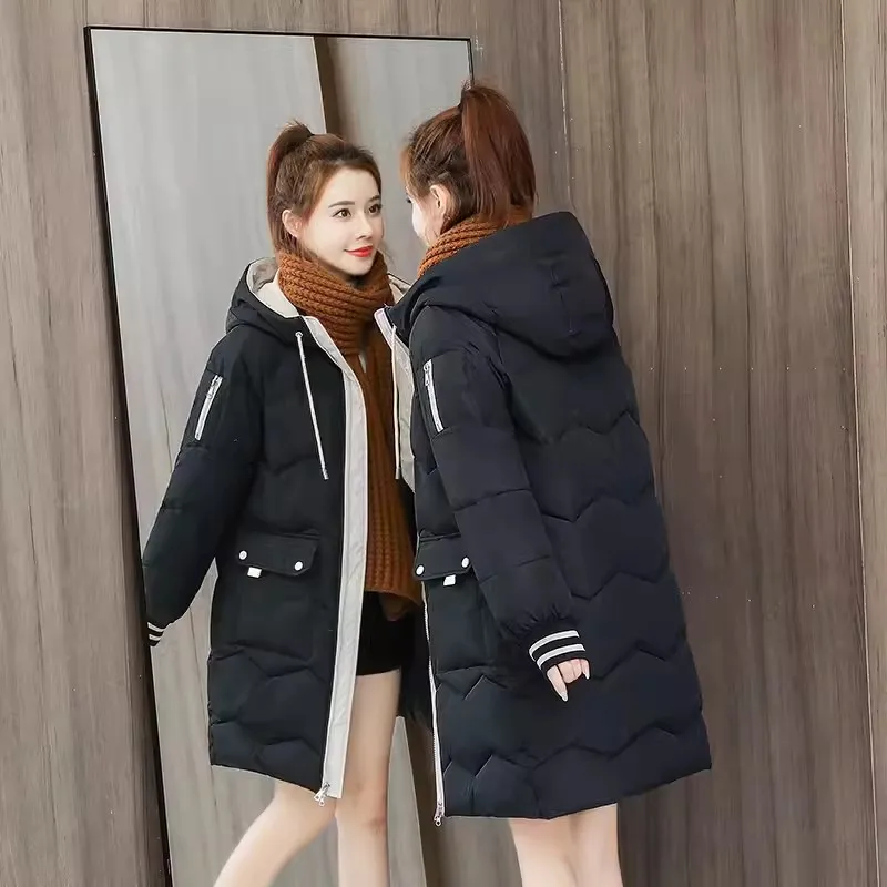 Down Jacket White Duck Down Women Long Han Edition In 2024 New Year New Winter Fashion Show Thin Waist And Thicken Hooded jacket
Down Jacket White Duck Down Women Long Han Edition In 2024 New Year New Winter Fashion Show Thin Waist And Thicken Hooded jacket