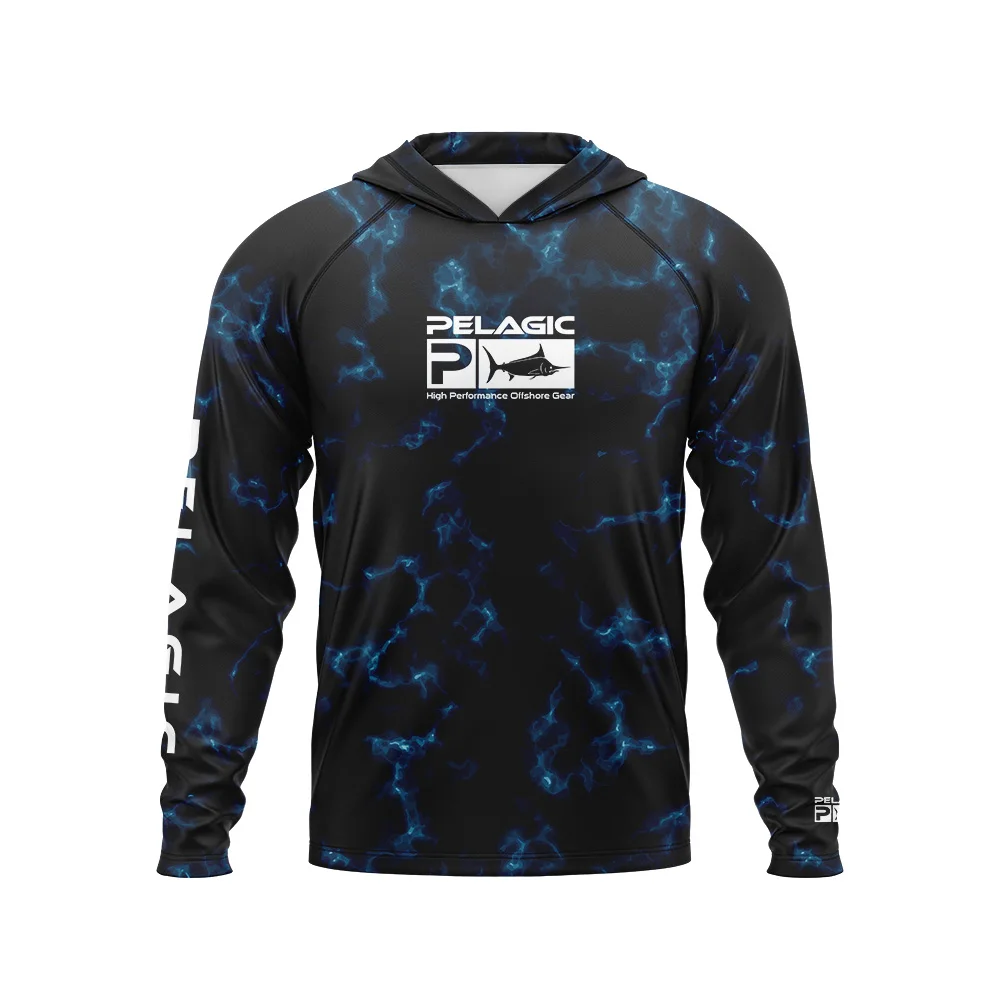 Одежда для рыбалки Pelagic Gear, летняя мужская футболка с длинным рукавом, новая рубашка с защитой от УФ-лучей от солнца и рыбы, дышащая одежда с капюшоном для рыбалки
Одежда для рыбалки Pelagic Gear, летняя мужская футболка с длинным рукавом, новая рубашка с защитой от УФ-лучей от солнца и рыбы, дышащая одежда с капюшоном для рыбалки