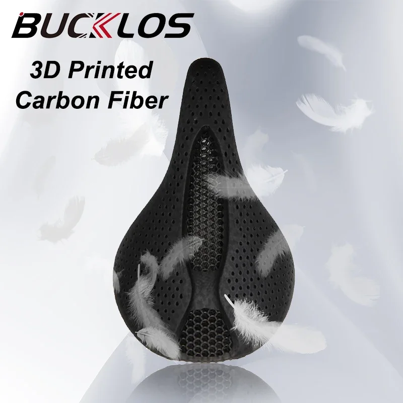 BUCKLOS Utrallight 3D Printed Saddle for Bicycle Carbon Mountain Road Bike Seat Breathable Mtb Honeycomb Cushion Cycling Parts
BUCKLOS Utrallight 3D Printed Saddle for Bicycle Carbon Mountain Road Bike Seat Breathable Mtb Honeycomb Cushion Cycling Parts