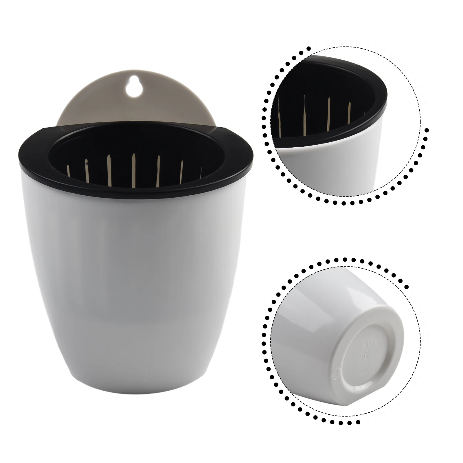 Wall Flower Pot Decor Fence Garden Hanging Indoor Outdoor Plant Pots Plastic Pots Wall Mounted Water-absorbing
Wall Flower Pot Decor Fence Garden Hanging Indoor Outdoor Plant Pots Plastic Pots Wall Mounted Water-absorbing