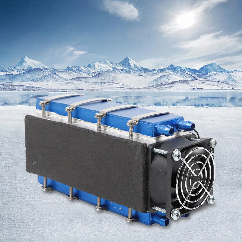 DIY Peltier Cooler Air Conditioner 10 Buckles 12V 50A 8 Chip Cooling Fan Easy To Install Protective Mesh Cover
DIY Peltier Cooler Air Conditioner 10 Buckles 12V 50A 8 Chip Cooling Fan Easy To Install Protective Mesh Cover