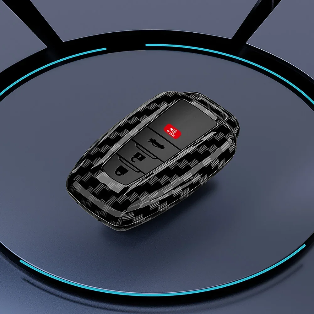 ABS Carbon Fiber Car Key Case Cover For Toyota Prius Camry Corolla CHR C-HR RAV4 Land Cruiser Prado Protector Shell Accessories
ABS Carbon Fiber Car Key Case Cover For Toyota Prius Camry Corolla CHR C-HR RAV4 Land Cruiser Prado Protector Shell Accessories