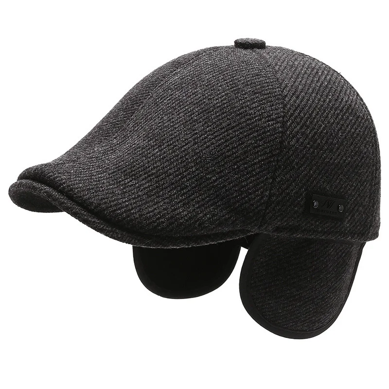 Adjustable Newsboy Hats for Men Flat Cap With EarsFlaps Cabbie Gatsby Ivy Cap Driving Cap Winter Beret Hat
Adjustable Newsboy Hats for Men Flat Cap With EarsFlaps Cabbie Gatsby Ivy Cap Driving Cap Winter Beret Hat