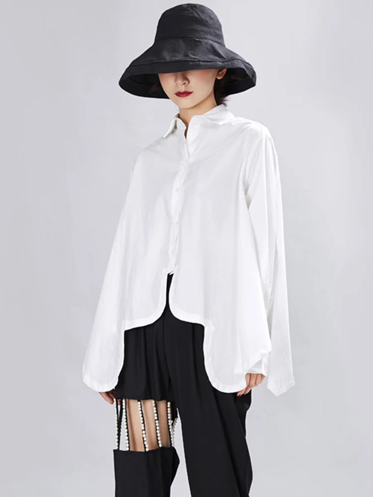 Женская плиссированная Асимметричная блузка большого размера, новинка, рубашка свободного кроя с отложным воротником и длинным рукавом, модный тренд, весна-осень O127
Женская плиссированная Асимметричная блузка большого размера, новинка, рубашка свободного кроя с отложным воротником и длинным рукавом, модный тренд, весна-осень O127