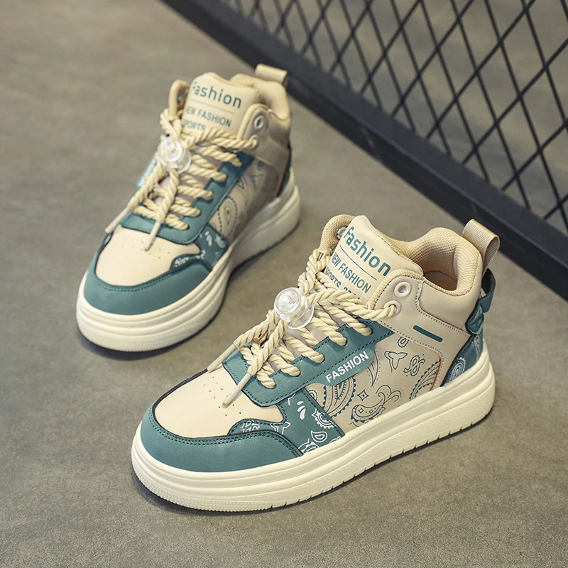 2023 Autumn Brand Shoes for Man Lace-up Men's Vulcanize Shoes Platform Casual Preppy Man's Sneakers Casual Male Fashion Sneakers
2023 Autumn Brand Shoes for Man Lace-up Men's Vulcanize Shoes Platform Casual Preppy Man's Sneakers Casual Male Fashion Sneakers