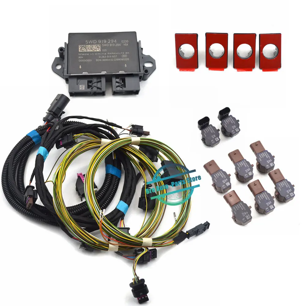 Для VW Golf MK8 5WD 919 297 B 5WD 919 275 A 5WD 919 294 блок контроля парковки, радар-датчик, передняя и задняя 8K парковочная помощь OPS
Для VW Golf MK8 5WD 919 297 B 5WD 919 275 A 5WD 919 294 блок контроля парковки, радар-датчик, передняя и задняя 8K парковочная помощь OPS