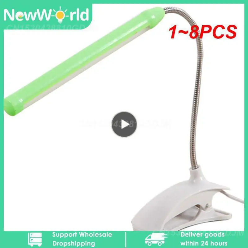 1~8PCS Led Desk Lamp With Clip Flexible Table Lamp For Bedside Book Reading Study Office Work Children Night Light
1~8PCS Led Desk Lamp With Clip Flexible Table Lamp For Bedside Book Reading Study Office Work Children Night Light