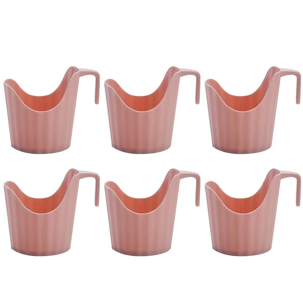 

6 Pcs Insulated Paper Table Top Protector Anti-scald Mug Portable Scald- Cup Holder Sleeve Anti-scalding Plastic Paper
