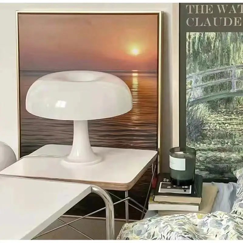 Italy Designer Led Mushroom Table Lamp for Hotel Bedroom Bedside Living Room Decoration Lighting Modern Minimalist Desk Lights
Italy Designer Led Mushroom Table Lamp for Hotel Bedroom Bedside Living Room Decoration Lighting Modern Minimalist Desk Lights