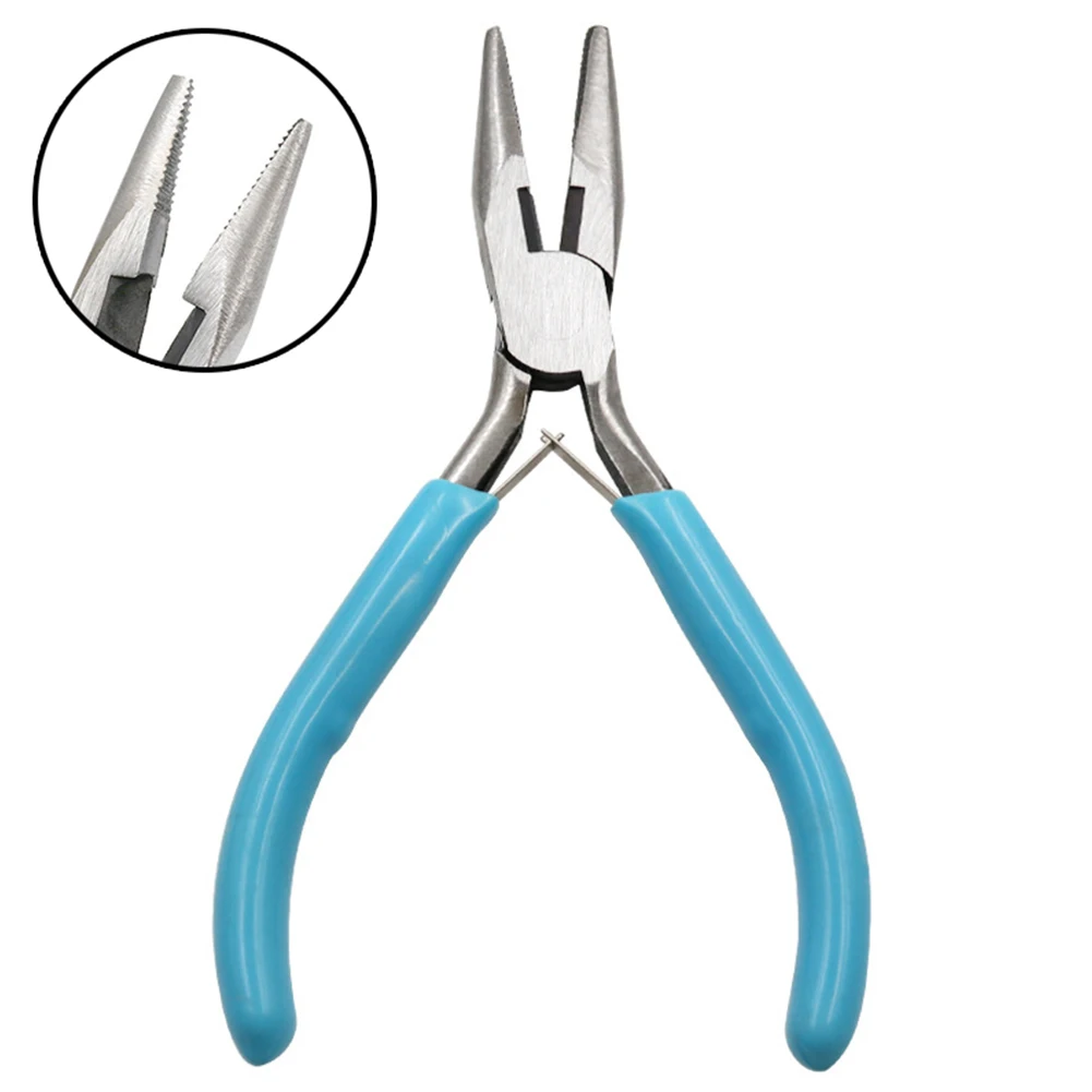 6 Types 1pc Mini Pliers Diagonal Round Bent Needle Nose Handcraft Beading Insulated Cutter Pliers For Jewelry Making Tools
6 Types 1pc Mini Pliers Diagonal Round Bent Needle Nose Handcraft Beading Insulated Cutter Pliers For Jewelry Making Tools