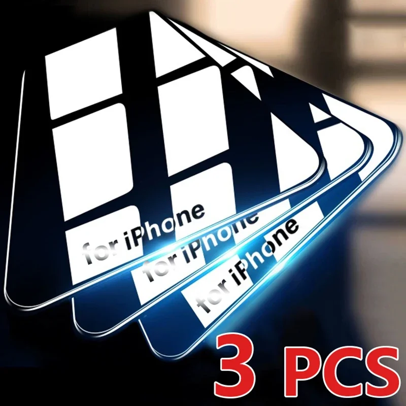 3Pcs 9H Tempered Glass Screen Protector Case For iPhone 15 14 Plus 13 12 11 Pro Max Mini X XR XS 8 7 Glass Tempered Film Cover
3Pcs 9H Tempered Glass Screen Protector Case For iPhone 15 14 Plus 13 12 11 Pro Max Mini X XR XS 8 7 Glass Tempered Film Cover