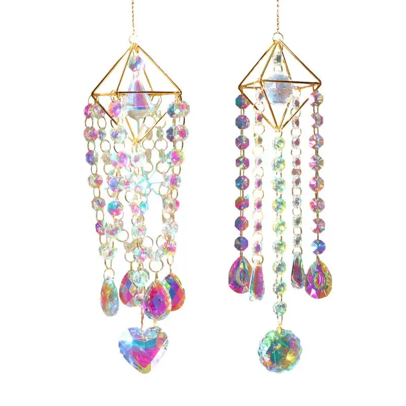 Suncatchers with Crystals Indoor Window Rainbow Maker Pendant Reflective Effect Decoration Tool for Living Room Wall Window
Suncatchers with Crystals Indoor Window Rainbow Maker Pendant Reflective Effect Decoration Tool for Living Room Wall Window
