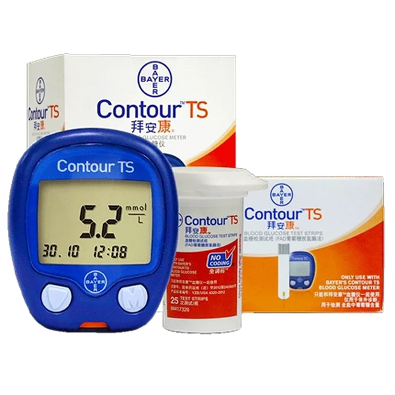 Глюкометр для измерения уровня сахара Bayer Contour TS, 50/100 шт. диабетические тестовые полоски (2 коробки по 50)
Глюкометр для измерения уровня сахара Bayer Contour TS, 50/100 шт. диабетические тестовые полоски (2 коробки по 50)